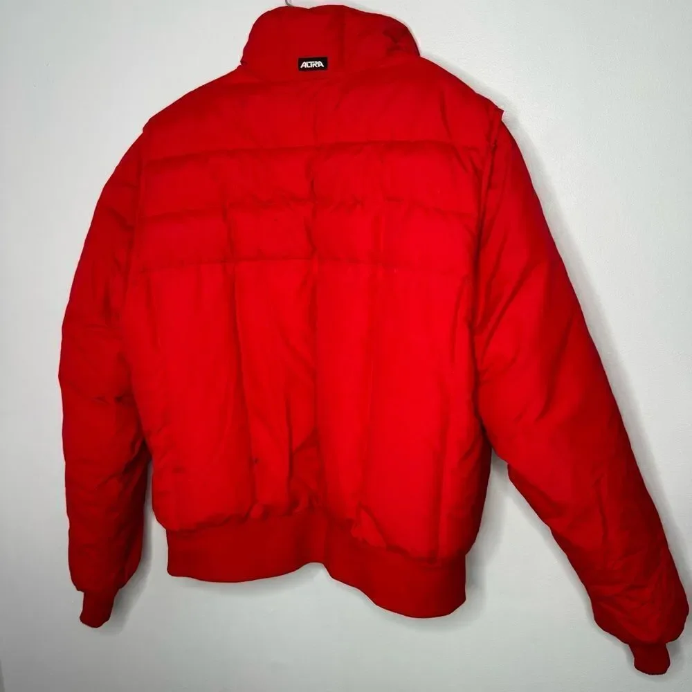 Altra red puffer jacket size XL
